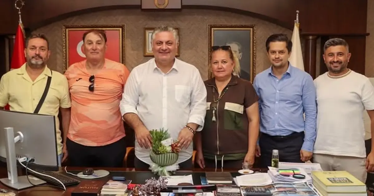 Yalova Gücü Spor Kulübü'nden Başkan Gürel'e ziyaret