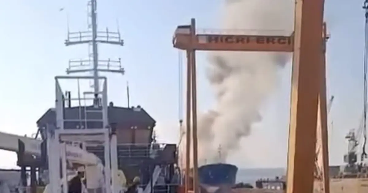 Yalova tersane bölgesinde patlama!