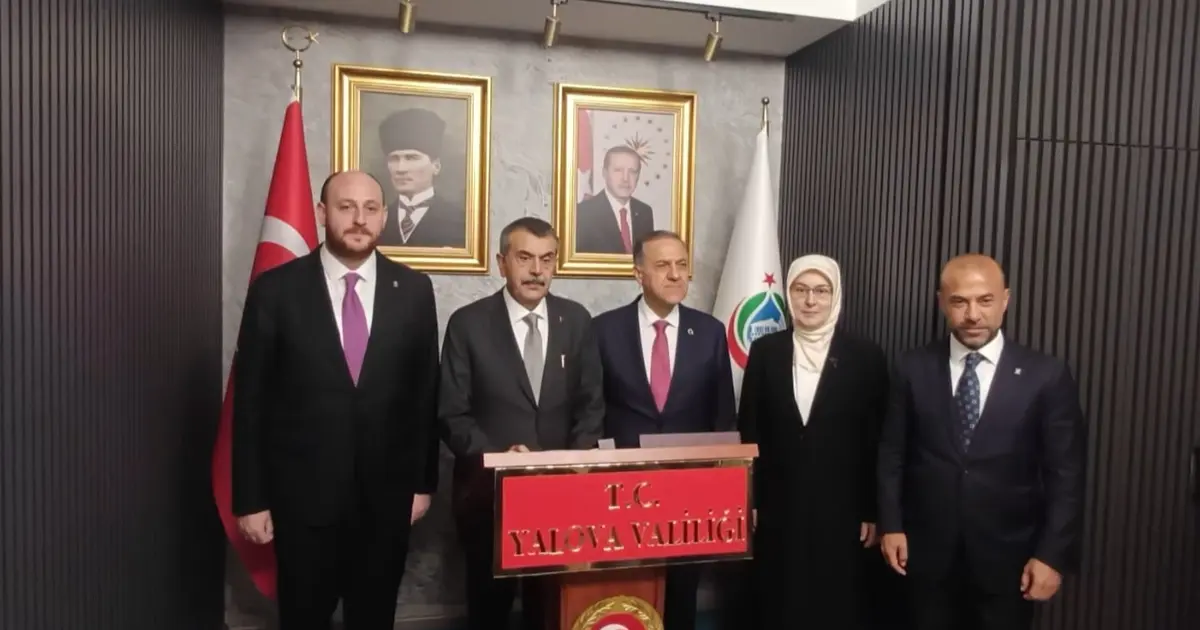 Milli Eğitim Bakanı Yusuf Tekin Yalova’da