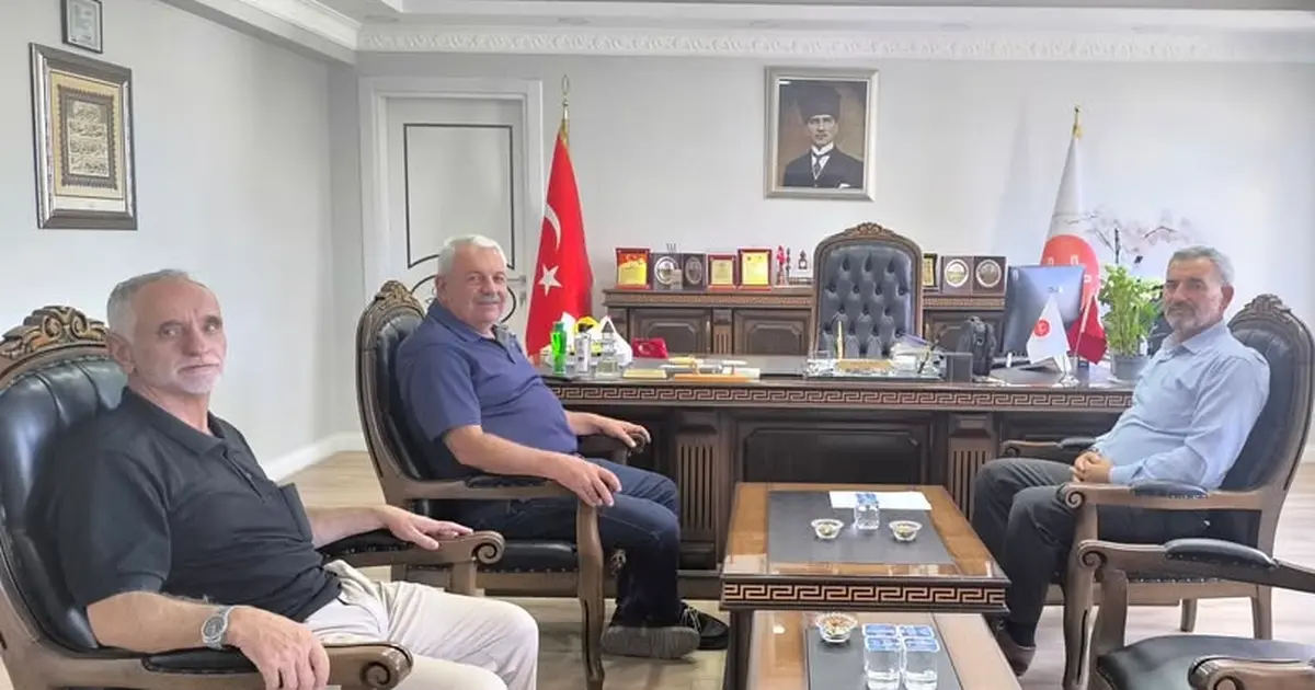 Reyhan’dan Altınova Müftüsü İsmail Çakır'a hayırlı olsun ziyareti