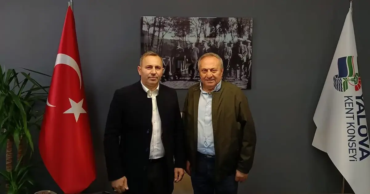 Tutuk Mustafa Tutuk’tan Kenan Engin’e nezaket ziyareti - Yalova Haberleri