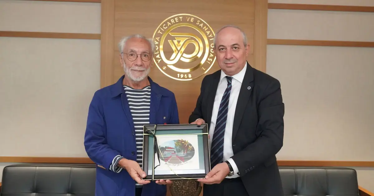 Ünlü Mimar Nevzat Sayın’dan Demiryürek’e ziyaret