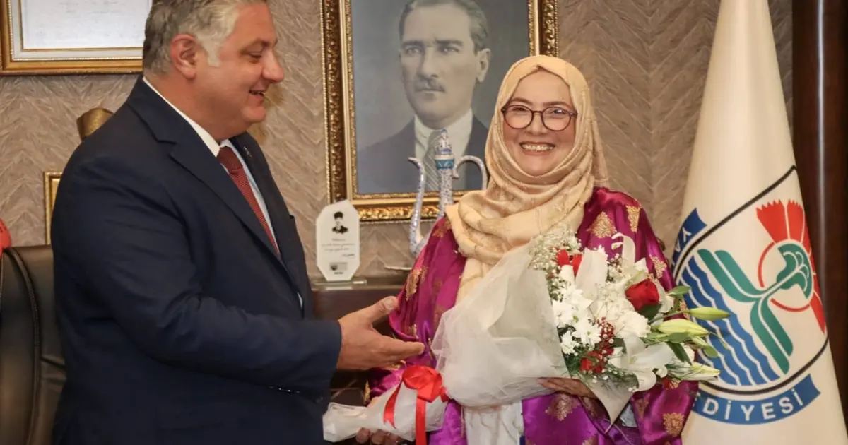 Gürel, Yılın Ahisini makamında konuk etti