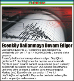 Esenköy-Sallanmaya-Devam-Ediyor