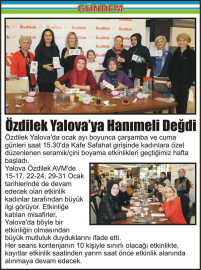 Özdilek-Yalova’ya-Hanımeli-Değdi