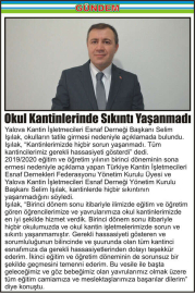 Okul-Kantinlerinde-Sıkıntı-Yaşanmadı