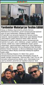 Yardımlar-Malatya'ya-Teslim-Edildi