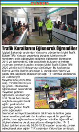Trafik-Kurallarını-Eğlenerek-Öğrendiler