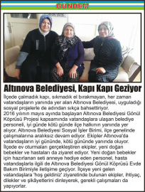 Altınova-Belediyesi,-Kapı-Kapı-Geziyor