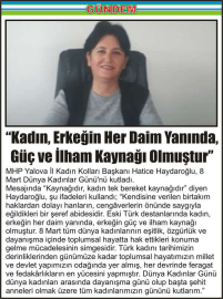 “Kadın,-Erkeğin-Her-Daim-Yanında,-Güç-ve-İlham-Kaynağı-Olmuştur”