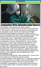 Emniyetten-Virüs-Dolandırıcılığı-Uyarısı!