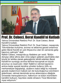Prof.-Dr.-Cebeci,-Berat-Kandili’ni-Kutladı