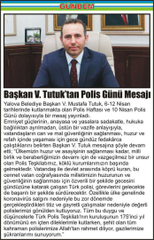 Başkan-V.-Tutuk’tan-Polis-Günü-Mesajı