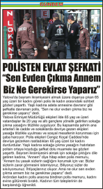 POLİSTEN-EVLAT-ŞEFKATİ
