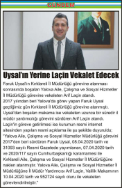 Uysal’ın-Yerine-Laçin-Vekalet-Edecek