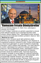 “Ramazanı-Fırsata-Dönüştürelim”