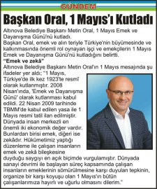 Başkan-Oral,-1-Mayıs’ı-Kutladı