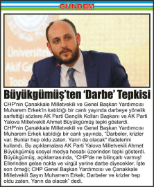 Büyükgümüş’ten-‘Darbe’-Tepkisi