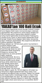 YAKAD’tan-100-Koli-Erzak