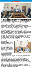 İŞBİRLİĞİ-PROTOKOLÜ-İMZALADILAR