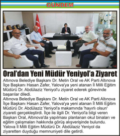 Oral’dan-Yeni-Müdür-Yeniyol’a-Ziyaret