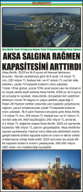 AKSA-SALGINA-RAĞMEN-KAPASİTESİNİ-ARTTIRDI