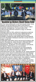 “Anadolu’yu-Bizlere-Ebedi-Vatan-Kıldı”
