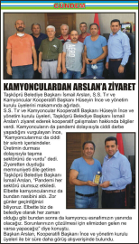 KAMYONCULARDAN-ARSLAN’A-ZİYARET