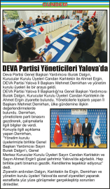 DEVA-Partisi-Yöneticileri-Yalova’da
