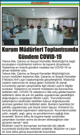 Kurum-Müdürleri-Toplantısında-Gündem-COVID-19
