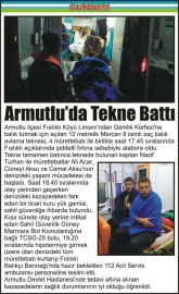 Armutlu’da-Tekne-Battı