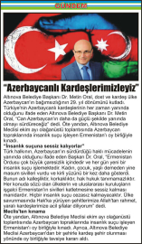 “Azerbaycanlı-Kardeşlerimizleyiz”