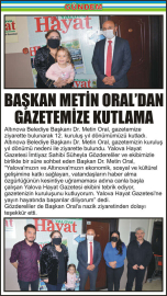 BAŞKAN-METİN-ORAL’DAN