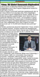 Yılmaz,-İBE-Günleri-Konusunda-Bilgilendirdi