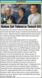 Hakan-Şef-Yalova’yı-Temsil-Etti