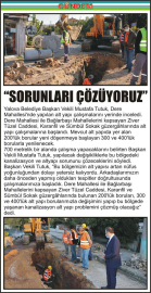 “SORUNLARI-ÇÖZÜYORUZ”