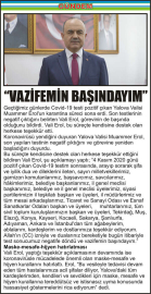“VAZİFEMİN-BAŞINDAYIM”