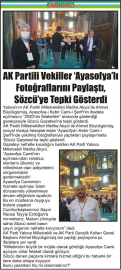 AK-Partili-Vekiller-‘Ayasofya’lı-Fotoğraflarını-Paylaştı,-Sözcü’ye-Tepki-Gösterdi