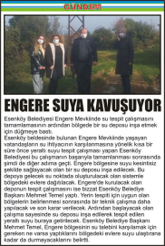 ENGERE-SUYA-KAVUŞUYOR