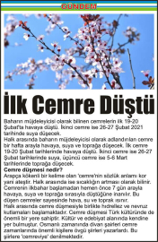 İlk-Cemre-Düştü