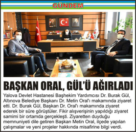 BAŞKAN-ORAL,-GÜL’Ü-AĞIRLADI