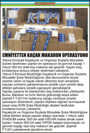 EMNİYETTEN_KAÇAK_MAKARON_OPERASYONU