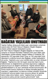 BAĞATAR-YAŞLILARI-UNUTMADI