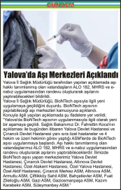 Yalova’da-Aşı-Merkezleri-Açıklandı