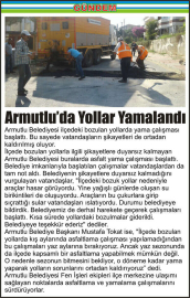 Armutlu’da-Yollar-Yamalandı