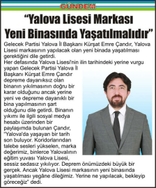 “Yalova_Lisesi_Markası_Yeni_Binasında_Yaşatılmalıdır”