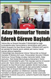 Aday-Memurlar-Yemin-Ederek-Göreve-Başladı