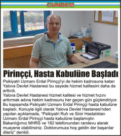 Pirinççi,-Hasta-Kabulüne-Başladı