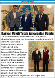Başkan-Vekili-Tutuk,-Ankara’dan-Döndü