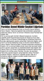 Parıldar,-Genel-Müdür-Seçkin’i-Ağırladı
